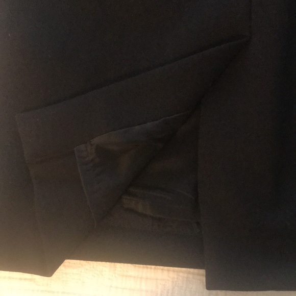 J. Crew Black Long Sleeve Midi Dress Ruffle Cuffs 10 - Picture 10 of 17